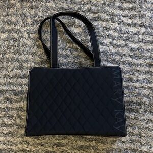 Mary Kay Elegant Black Quilted Large Capacity Tote